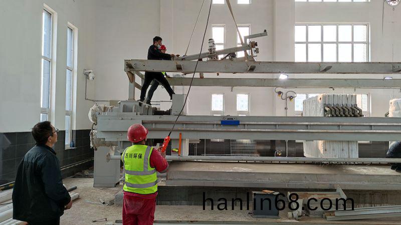 折疊帶式壓濾機的結構特點