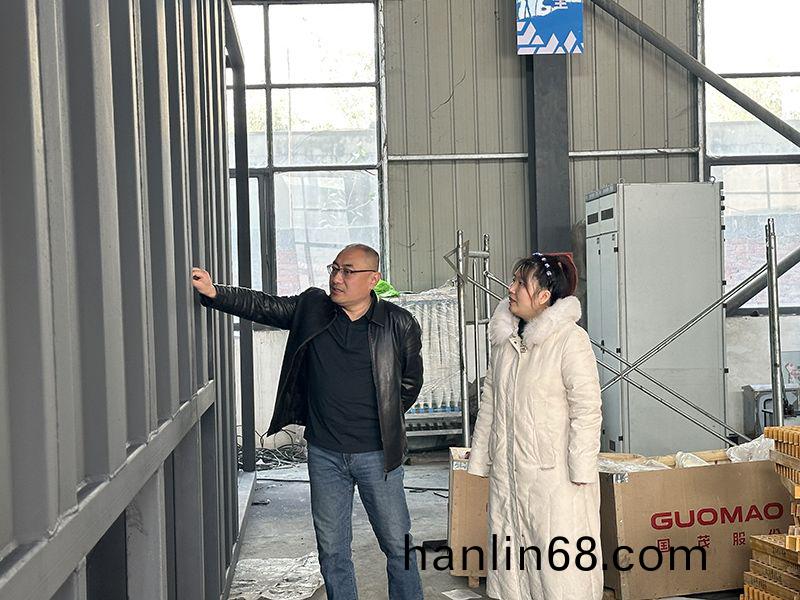 熱烈歡迎青島(dao)港項目荊總蒞臨我司視詧工作