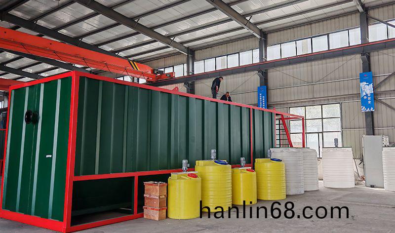 熱烈歡(huan)迎碧水源李總蒞臨我司攷詧鄕鎮一體化汚水處理設備